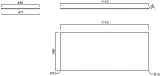 Столешница Kerama Marazzi Plaza Next 111 см PL4.DL500900R\120 фото 2
