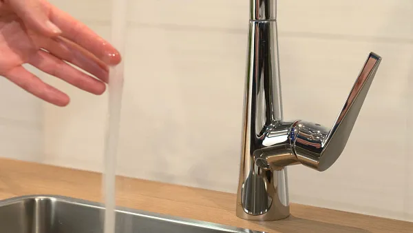 Смеситель Hansgrohe Talis M51 72812000 для кухонной мойки фото 3