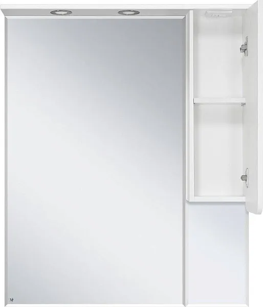 Зеркало Misty Чегет 82x100 П-Чег-02085-01П правое с подсветкой фото 2