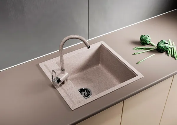 Кухонная мойка Mixline ML-GM28-302 Песочная 533508 фото 4