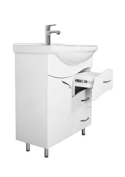 Тумба с раковиной Style Line Амелия 75 см ЛС-00002281 фото 4