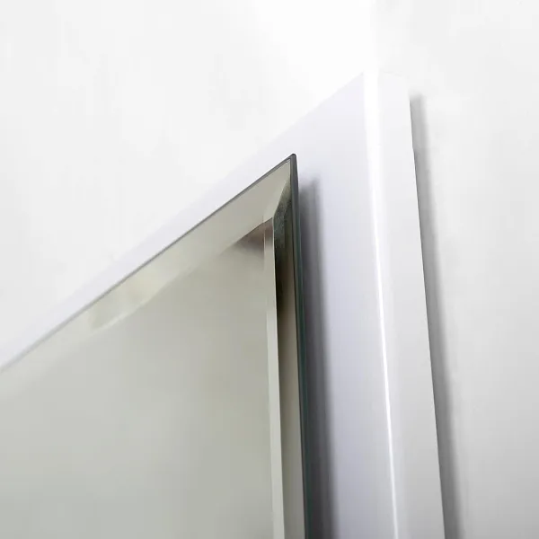 Зеркало Cezares Interni 100x90 CZR-SPC-INT-1000-900-LED-TCH-WARM-BL с подсветкой Bianco Lucido фото 4