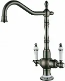 Смеситель ZorG Sanitary ZR 336 YF-50 ANTIQUE для кухонной мойки фото 1