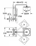 Душевая стойка Grohe Rainshower 27469000 фото 3