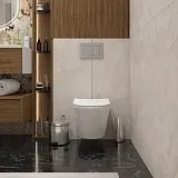 Унитаз подвесной Teymi Rita Pro W00123 подвесной безободковый с микролифтом фото 3