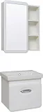 Мебель для ванной Runo Капри 50 подвесная фото 2