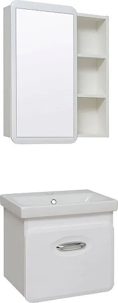Мебель для ванной Runo Капри 50 подвесная фото 2