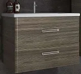 Тумба с раковиной Style Line Лотос 80 подвесная шелк зебрано фото 1
