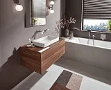 Смеситель Hansgrohe Vivenis 75415000 для ванны с душем внешняя часть фото 3