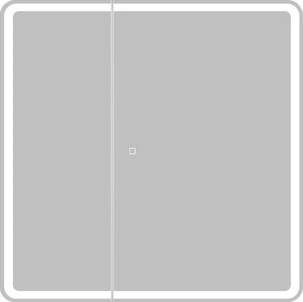 Зеркало-шкаф BelBagno Marino 60x80 SPC-MAR-800/800-2A-LED-TCH с подсветкой фото 2