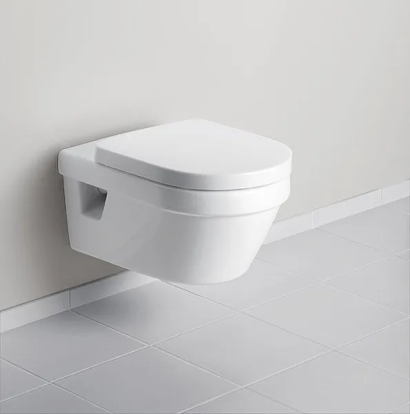 Унитаз Villeroy & Boch Omnia Аrchitectura 5684 HRR1 подвесной безободковый с микролифтом фото 4