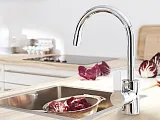 Смеситель Grohe Eurostyle Cosmopolitan 31126004 для кухонной мойки фото 3