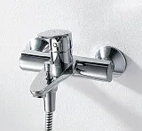 Смеситель Bravat Drop F64898C-B для ванны с душем фото 4