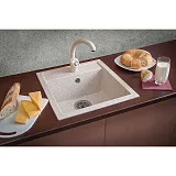 Кухонная мойка Alcora Квадро 45 Сахара 0000000193 фото 2