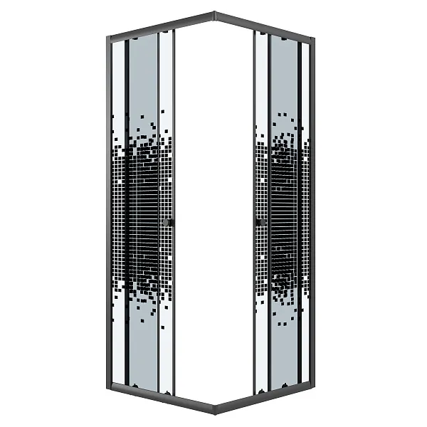 Душевой уголок Niagara Eco NG-1010-14QBLACK фото 2