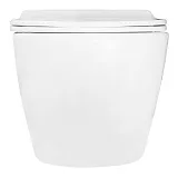 Унитаз Azario Pro CS-1049SB подвесной безободковый с сиденьем микролифт фото 9