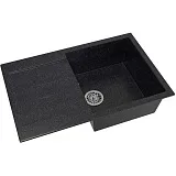 Кухонная мойка Mixline ML-GM31-308 Черная 537717 фото 1