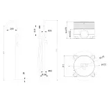 Смеситель для ванны с душем ABBER Wasser Kreis AF8115G фото 6