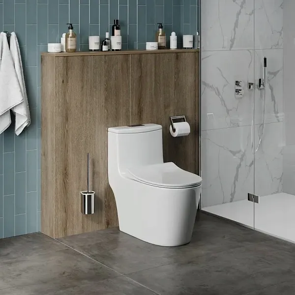 Унитаз-компакт Teymi Rita W00121 напольный безободковый с микролифтом фото 3