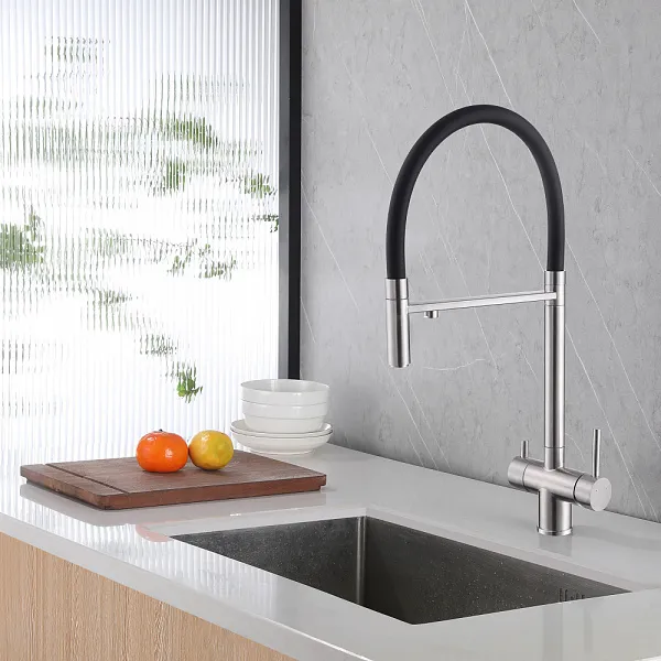 Смеситель для кухонной мойки ABBER Wasser Kreis AF81141SP фото 2