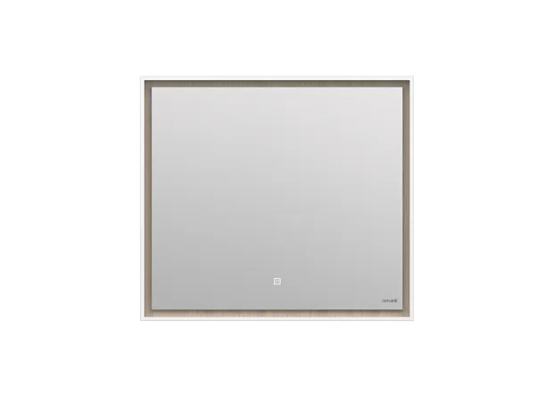 Зеркало Cersanit Louna 70x80 4690311092861 с подсветкой с полочкой фото 1