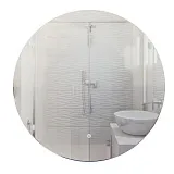 Зеркало Mixline Алон круг 70x70 4620077046853 с подсветкой фото 1