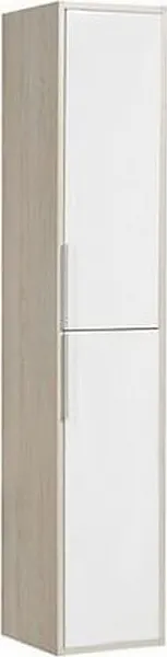 Шкаф-пенал Акватон Рико 30x154 см белый / светлое дерево 1A216603RIB90 фото 1