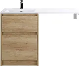 Мебель для ванной BelBagno Kraft-LVD 120 напольная левая rovere nebrasca nature фото 3