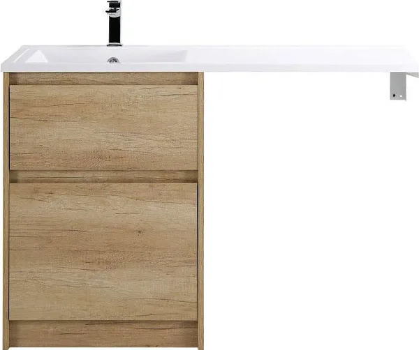 Мебель для ванной BelBagno Kraft-LVD 120 напольная левая rovere nebrasca nature фото 3