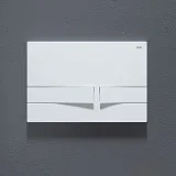 Клавиша смыва Iddis Unifix UNI06MWi77 белая матовая фото 3