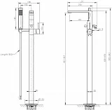 Смеситель Bravat Arc F66061C-B3-ENG для ванны с душем фото 4