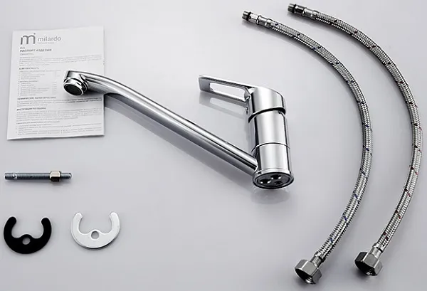 Смеситель Milardo Amur AMUSB00M05 для кухонной мойки фото 5