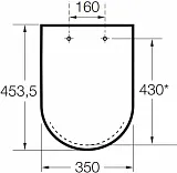 Крышка-сиденье Roca The Gap 801472003 с микролифтом фото 2