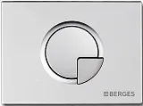 Смывная клавиша для унитазов Berges Wasserhaus Novum 040022 фото 1