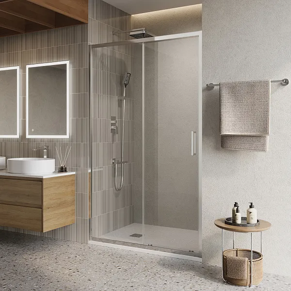 Душевая дверь BelBagno LUCE LUCE-BF-1-120-C-Cr фото 1
