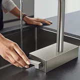 Смеситель Hansgrohe Aquno Select M81 73837800 для кухонной мойки фото 8