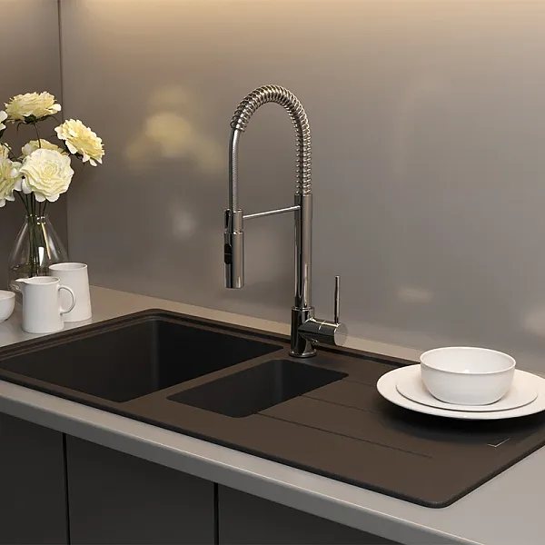 Смеситель для кухонной мойки PAINI Cox 78CR557PEKM фото 4