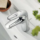 Смеситель Grohe Eurostyle 23707003 для раковины с донным клапаном фото 3