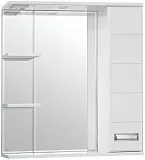 Зеркало Style Line Ирис 75x83 ЛС-00000020 правое с полочкой и подсветкой фото 1