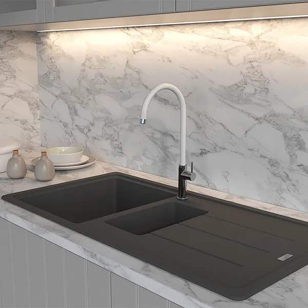 Смеситель для кухонной мойки PAINI Sky 78CR5722LSLMKM фото 2