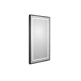 Зеркало BelBagno Kraft 50x90 SPC-KRAFT-500-900-LED-TCH-WARM-NERO с подсветкой фото 1