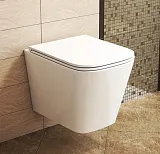 Унитаз Owl 1975 Vatter TOWLT190403S подвесной безободковый с сиденьем микролифт фото 7