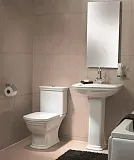 Унитаз-компакт VitrA Serenada 9722B003-7205 напольный с функцией биде с микролифтом фото 2