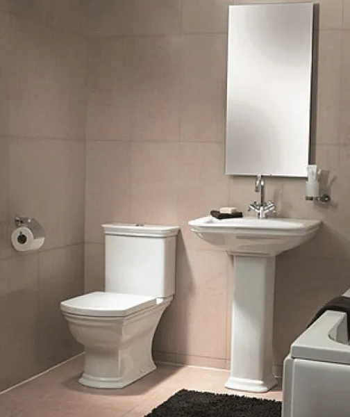 Унитаз-компакт VitrA Serenada 9722B003-7205 напольный с функцией биде с микролифтом фото 2