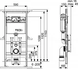 Инсталляция для унитаза TECE Lux 9600100 фото 2