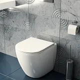 Унитаз Watersense Milana HD W00094 приставной безободковый с микролифтом фото 3