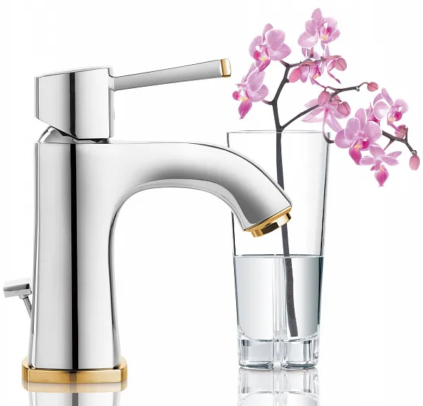 Смеситель Grohe Grandera 23303IG0 для раковины с донным клапаном фото 4