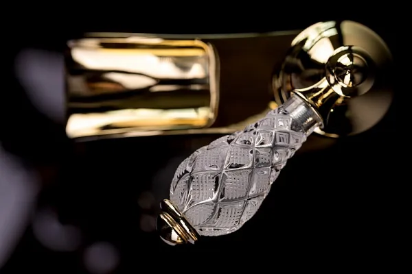 Смеситель Boheme Vogue Crystal 211-CRST для раковины фото 4