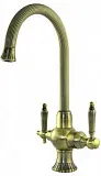 Смеситель ZorG Sanitary ZR 352 YF BR для кухонной мойки фото 1