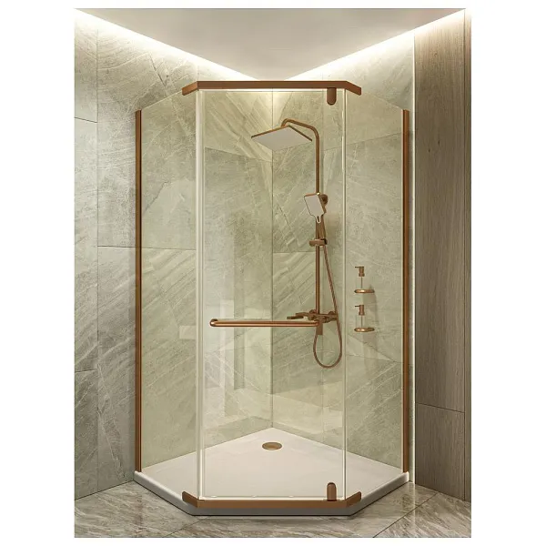 Душевой уголок KNOTLOR Penta FCD100CG0RB фото 4